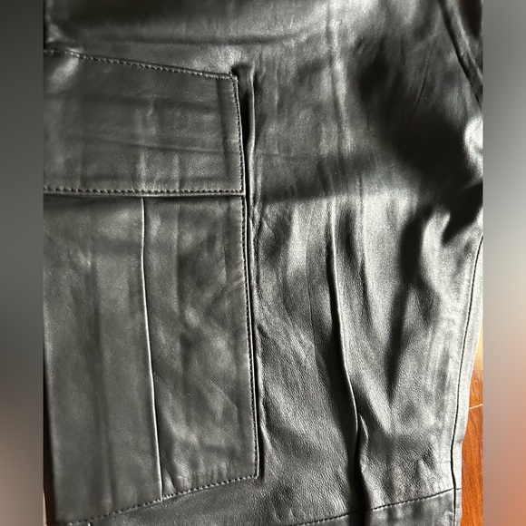Soaked in Luxury butter soft leather cargo pants NWT SZ medium - Picture 2 of 4